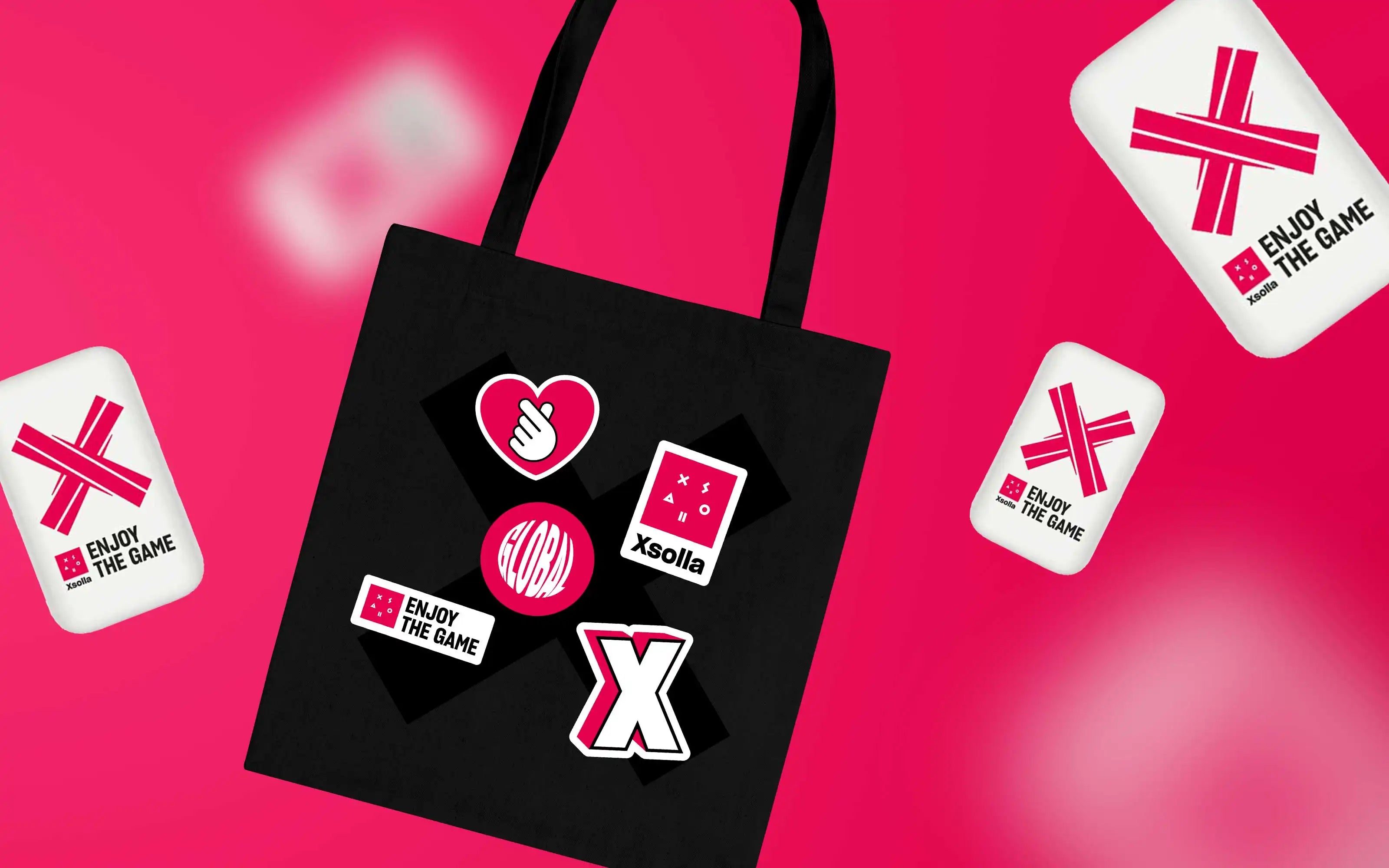Xsolla: Custom Velcro Tote Bags