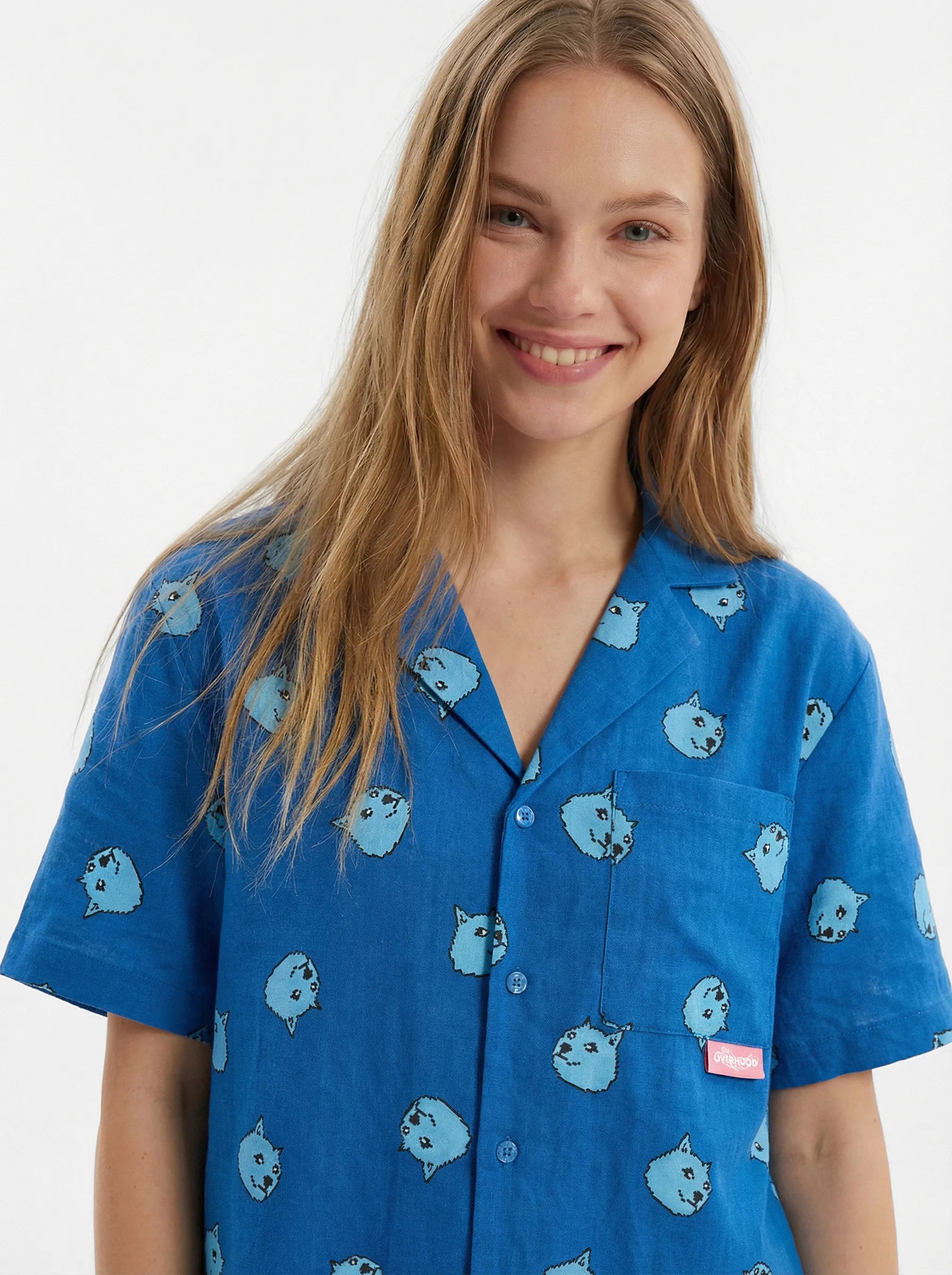 Hawaiian Shirt With Cuban Collar