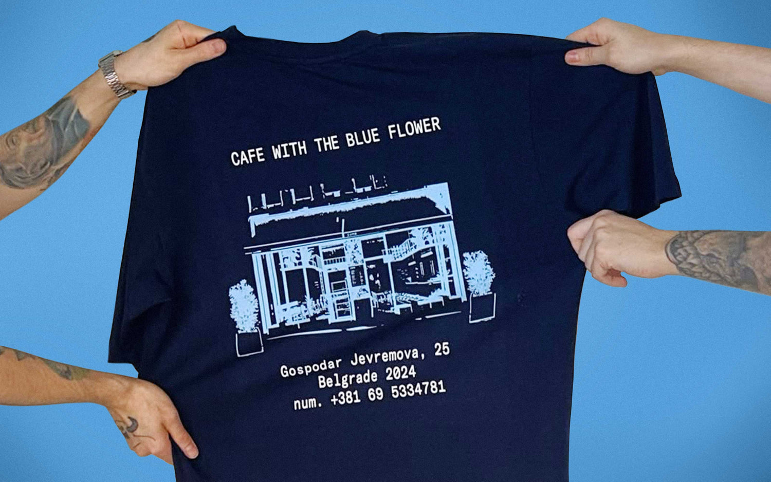 June Cafe Belgrade x Overhood: Custom-Made Long-Sleeves and T-Shirts for HoReCa Team