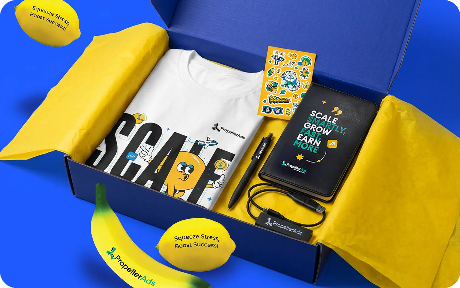 Propeller Ads x Overhood: Antistress Toys as Conference Giveaways