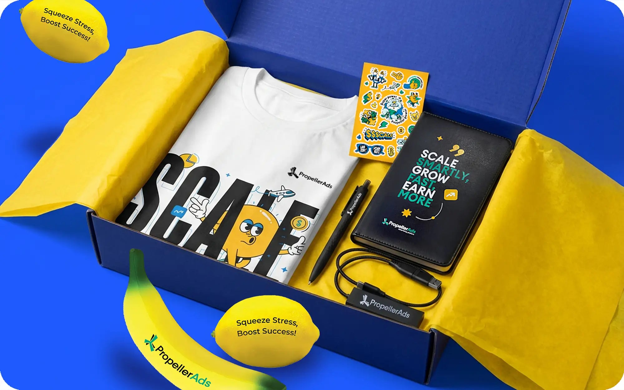 Propeller Ads x Overhood: Antistress Toys as Conference Giveaways